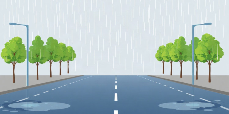 Sommerregen in Zypern als normal eingestuft