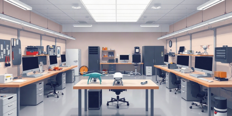 Aperto il Laboratorio per Sistemi Aerei Senza Pilota dell'RMNC